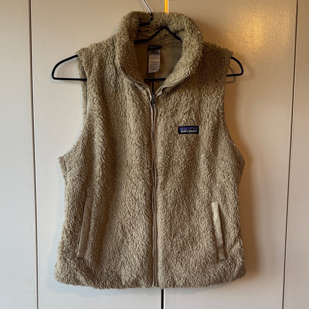 Patagonia Beige Sherpa Vest